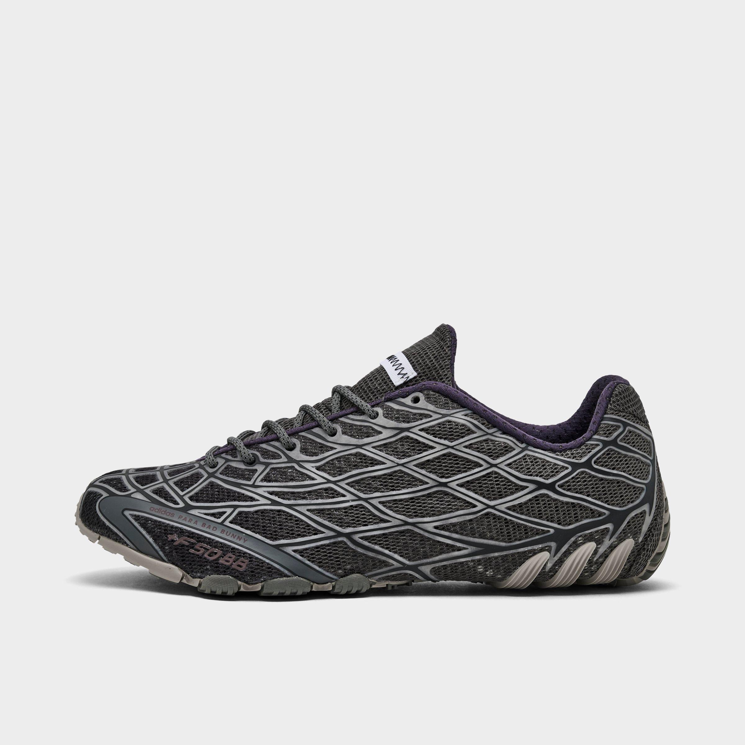 adidas Men's Originals Bad Bunny F50 Ghost Sprint Casual Shoes in Core Black/Charcoal/Aurora Black Size: 7.5