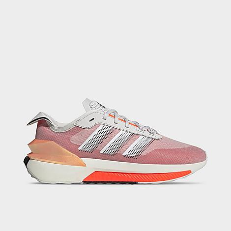 Shop Adidas Originals Adidas Men's Avryn Casual Shoes In Grey/white/solar Red