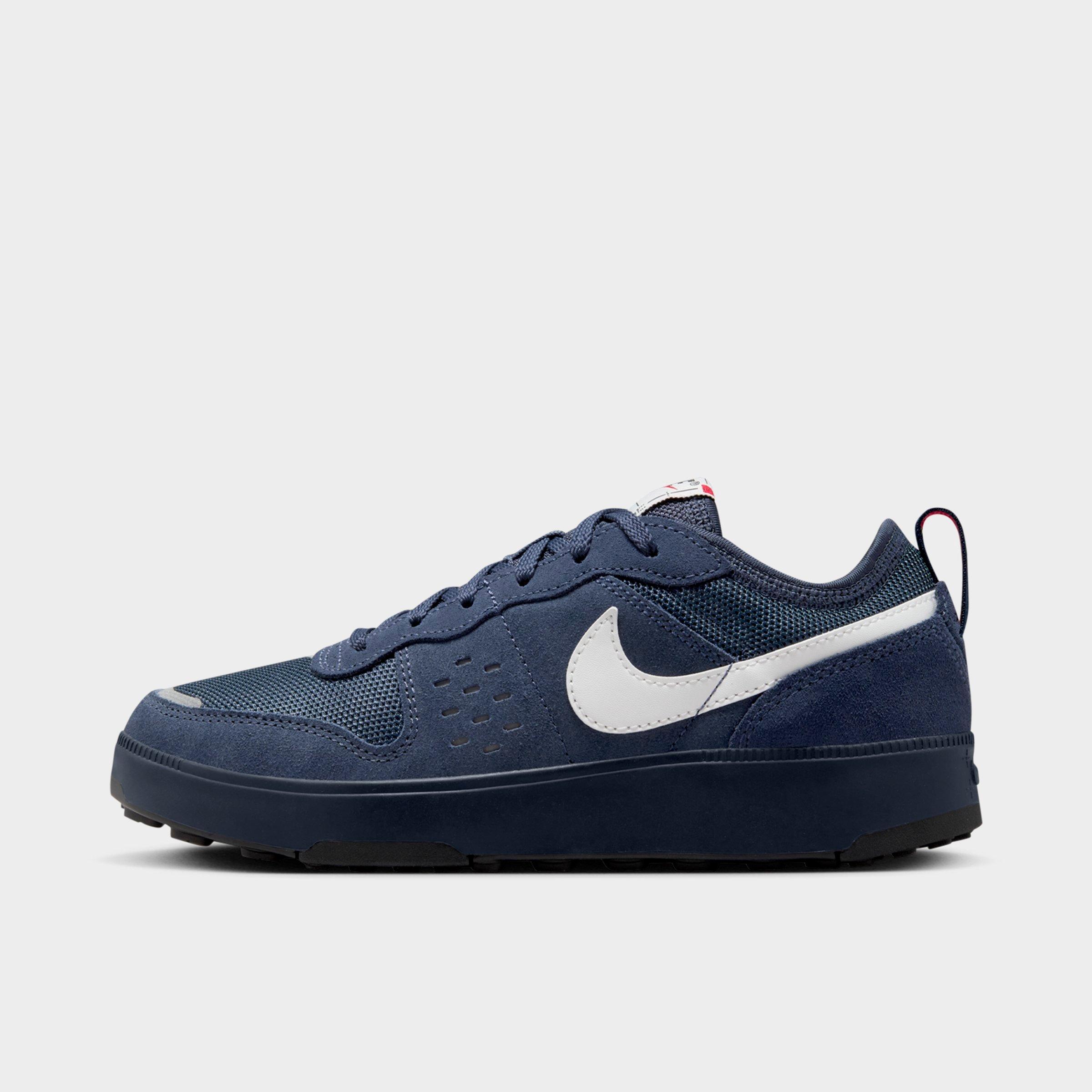 Nike C1ty "coveralls" Big Kids' Shoes In Obsidian/summit White/thunder Blue/fire Red