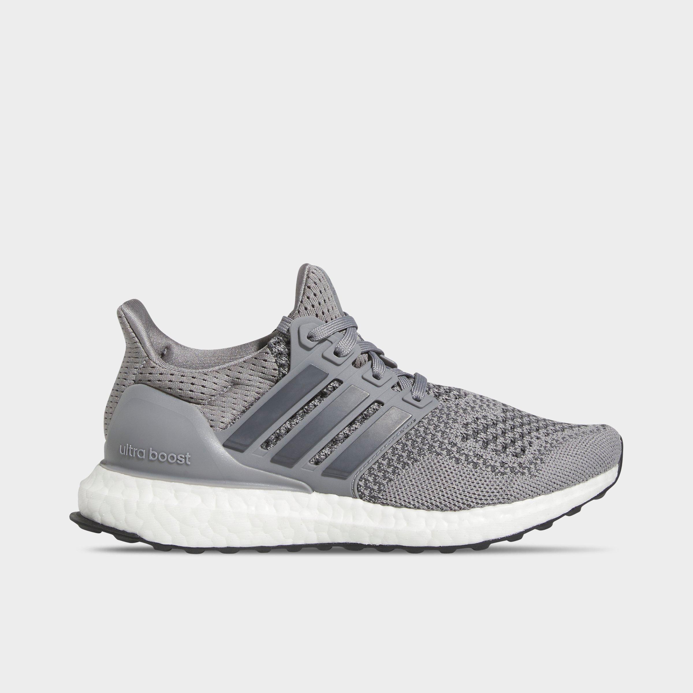UPC 195747000083 product image for Adidas Big Kids' Ultraboost 1.0 DNA Running Shoes in Grey/Grey Size 3.5 Knit | upcitemdb.com