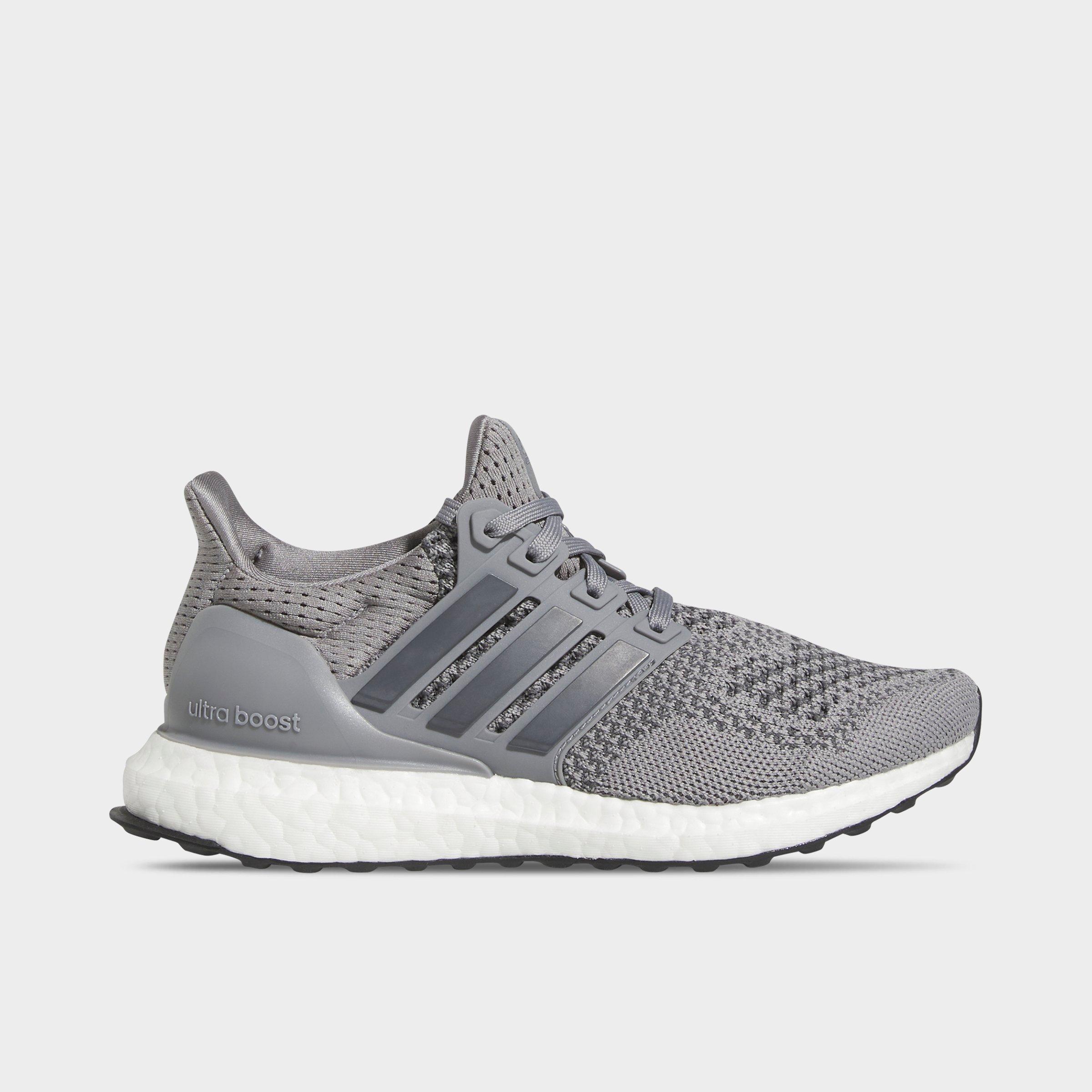 UPC 195747000090 product image for Adidas Big Kids' Ultraboost 1.0 DNA Running Shoes in Grey/Grey Size 4.0 Knit | upcitemdb.com