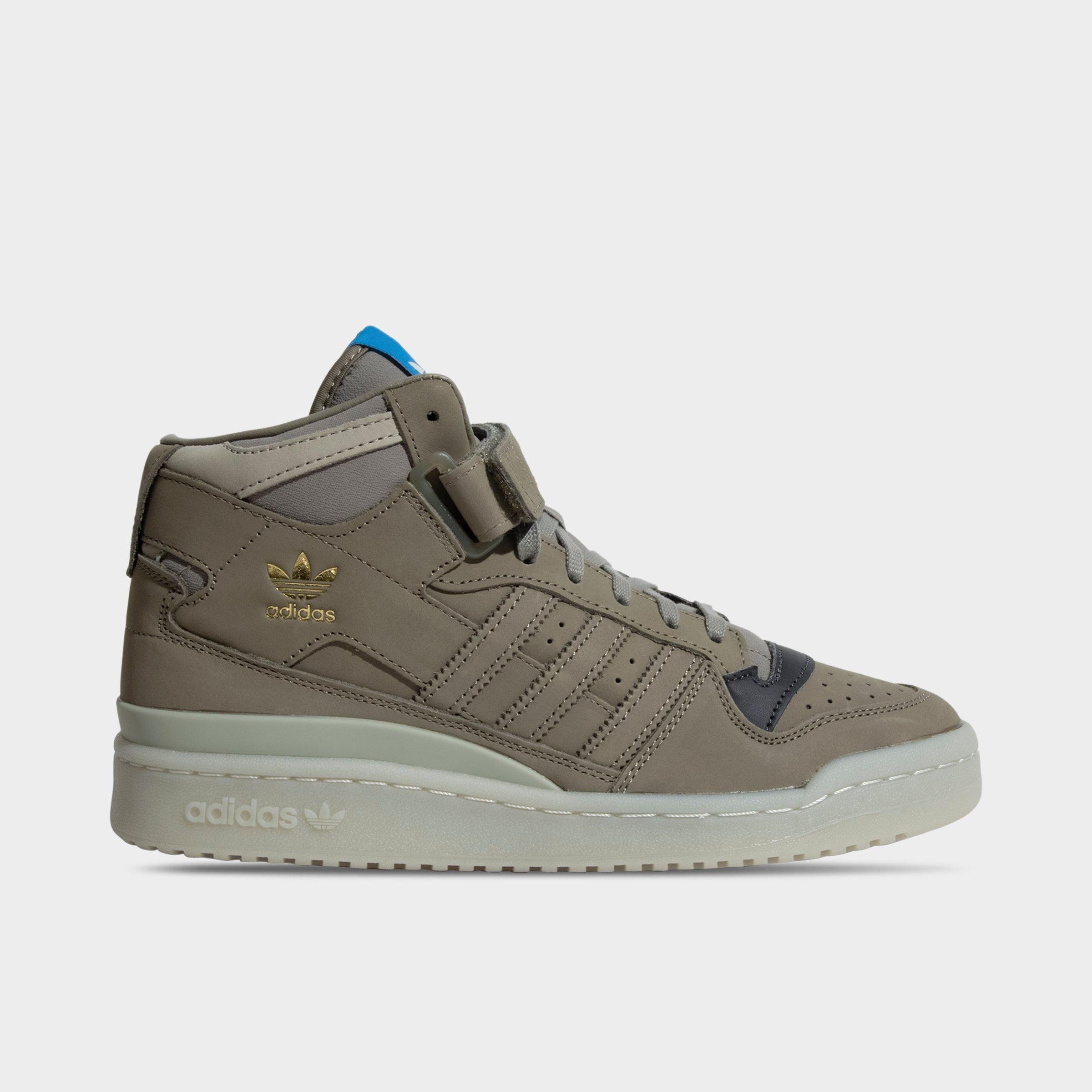 Adidas Originals Adidas Men's Originals Forum Mid Casual Shoes In  Gray/brown | ModeSens