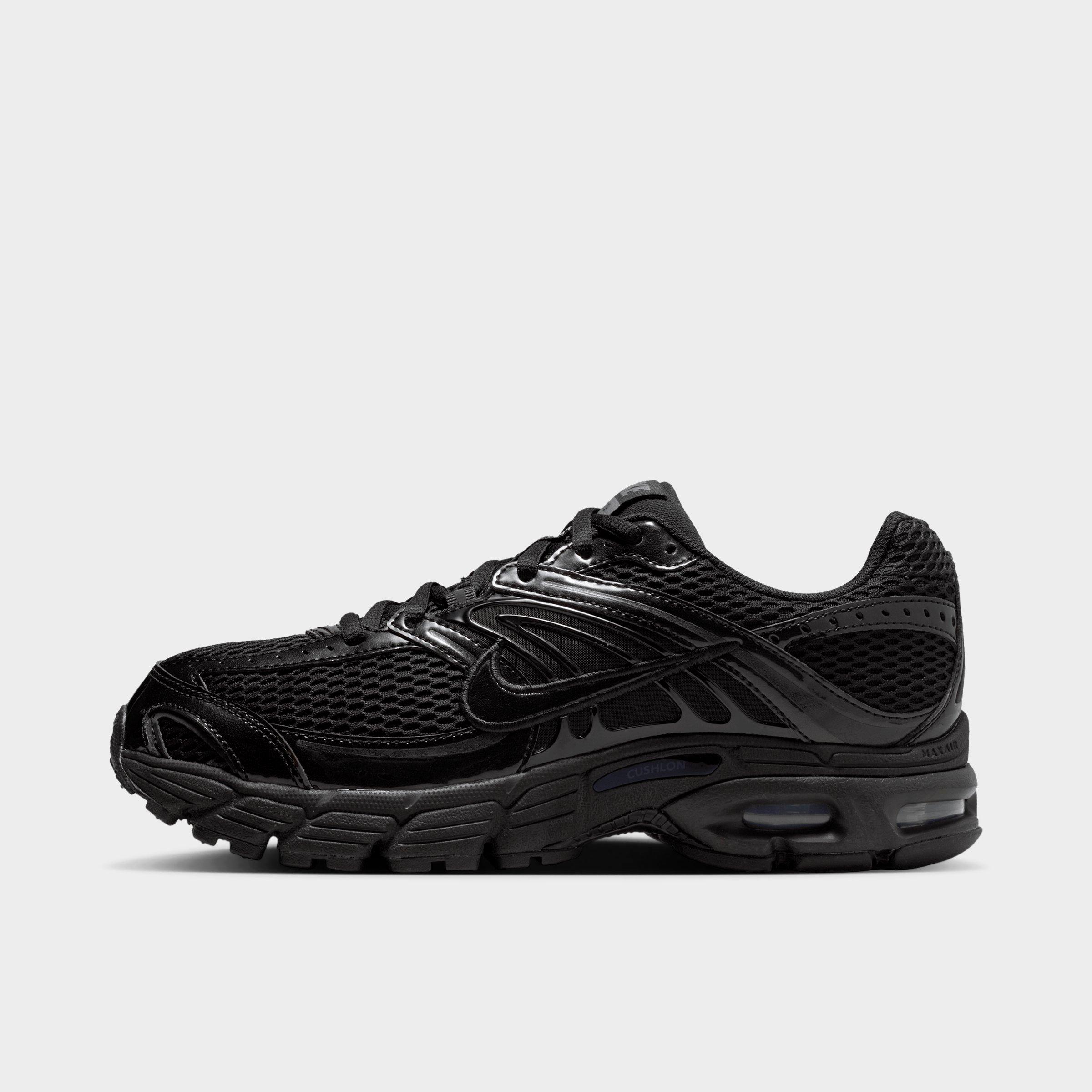 Nike Women's Air Max Moto 2K Casual Shoes in Black/Iron Grey/Metallic Silver Size: 10.5