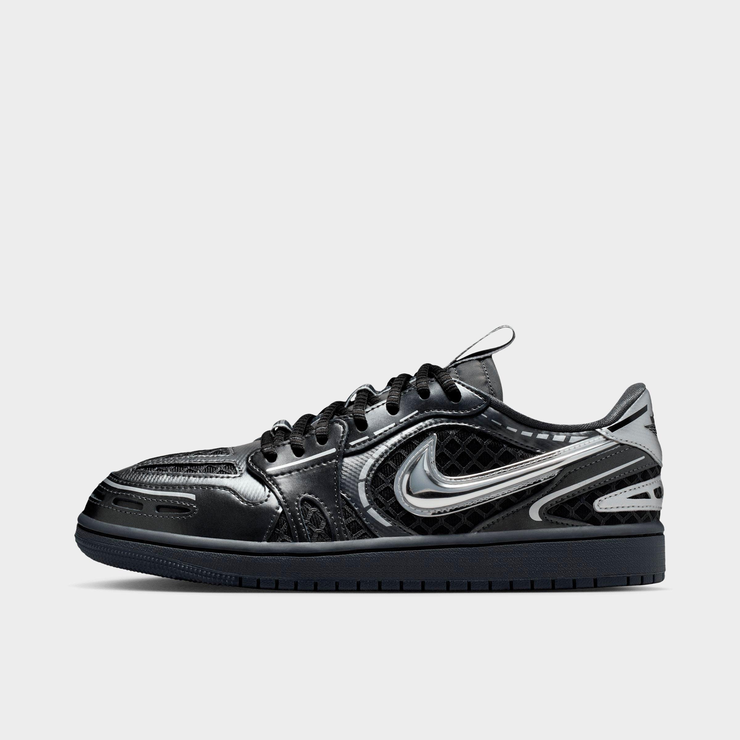Jordan Women's Air 1 Low Method of Make Casual Shoes in Black/White/Anthracite Size: 5.0