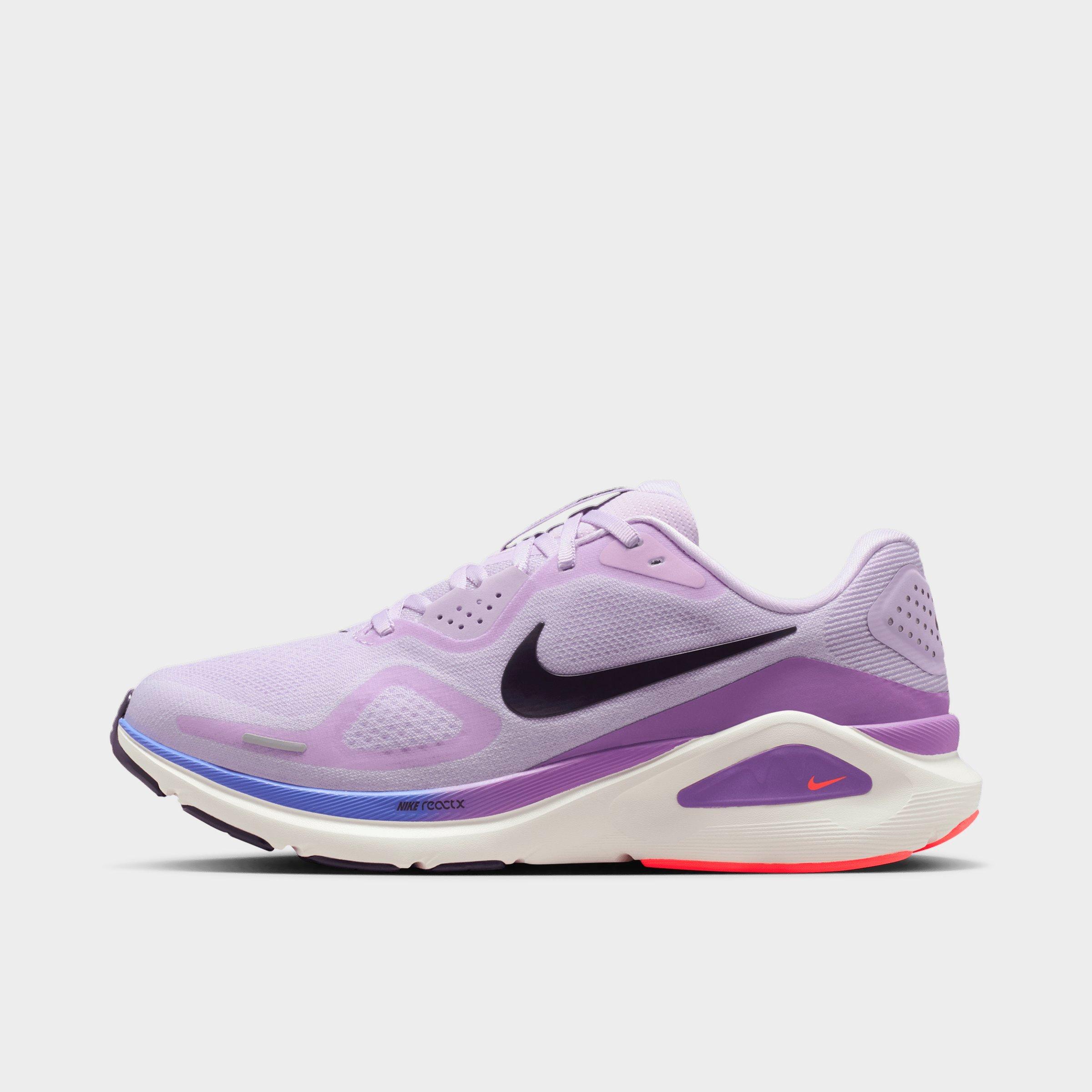 Nike Women's Structure 26 Running Shoes (Wide Width) in Violet Mist/Bright Violet/Sapphire Size: 6.0