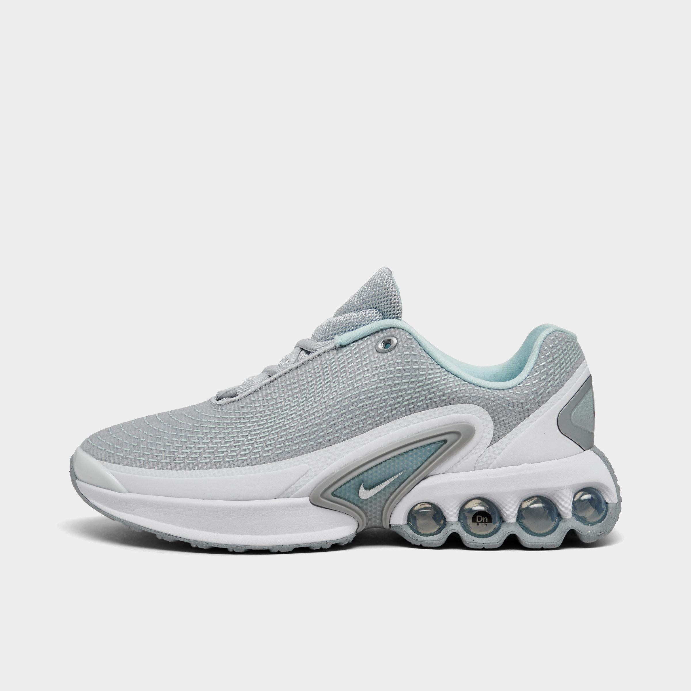 Nike Big Kids' Air Max Dn Casual Shoes In Pure Platinum/metallic Silver