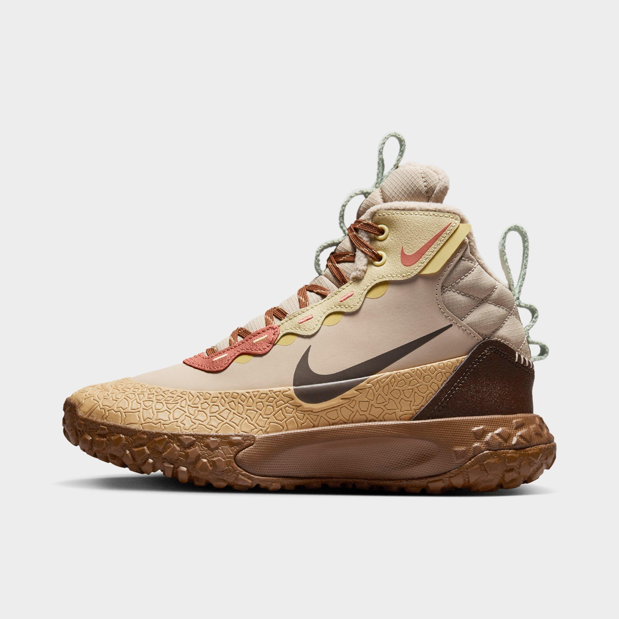 Nike Big Kids' Terrascout Boots In Sanddrift/light British Tan/seafoam/baroque Brown
