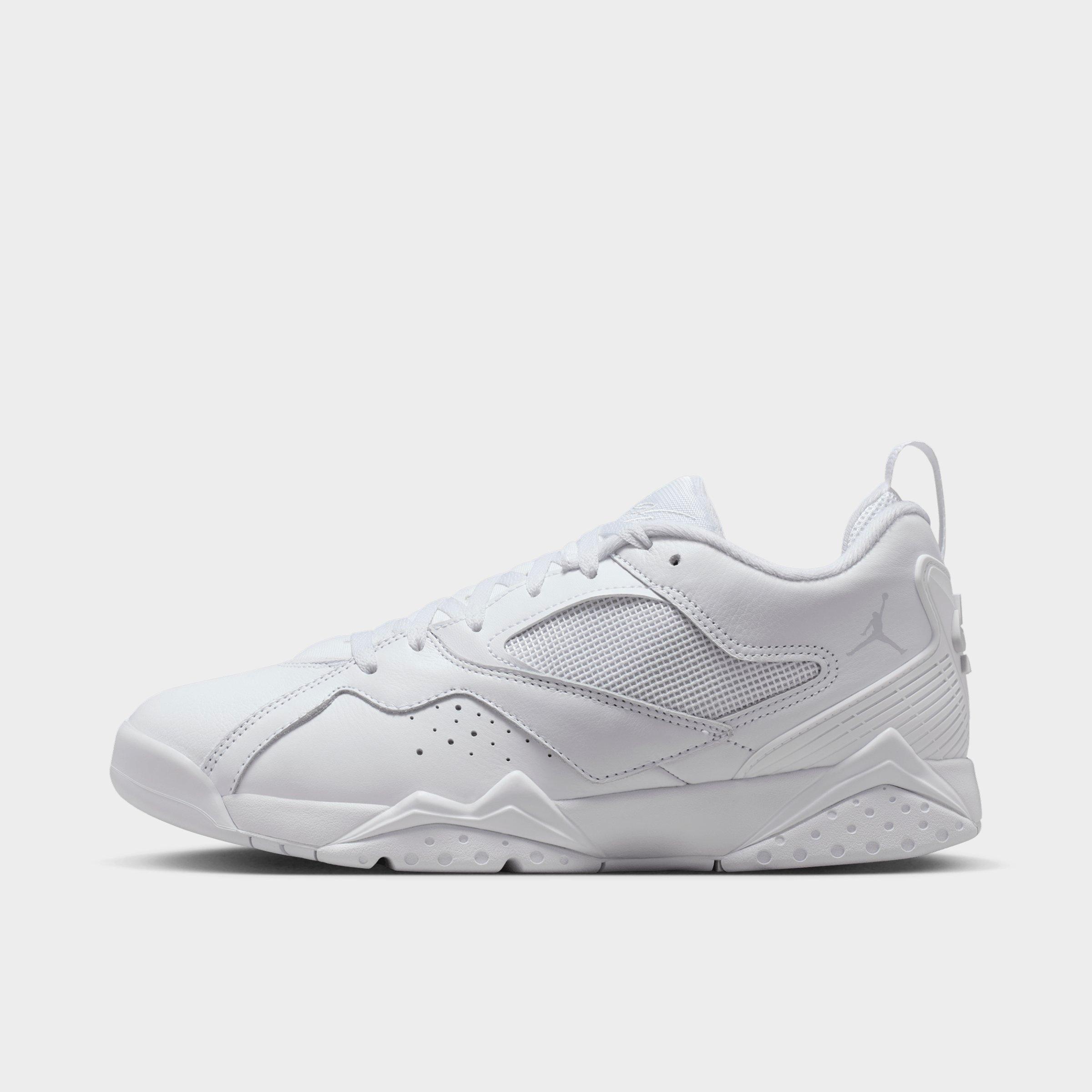 Jordan Men's Air MVP 92 Casual Shoes in White/Pure Platinum Size: 7.0