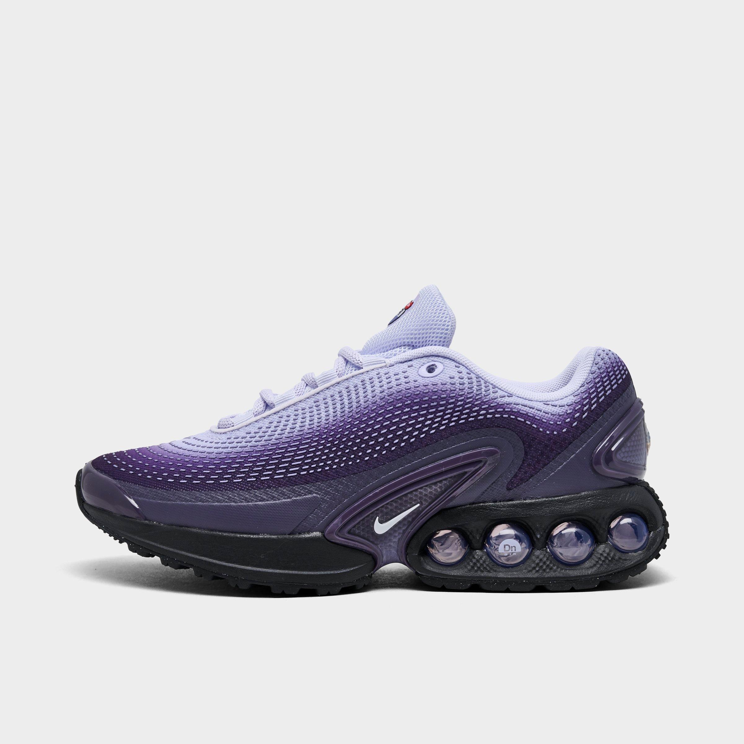 Nike Women's Air Max DN Premium Casual Shoes in Dark Raisin/Dusty Amethyst/Black Size: 10.5