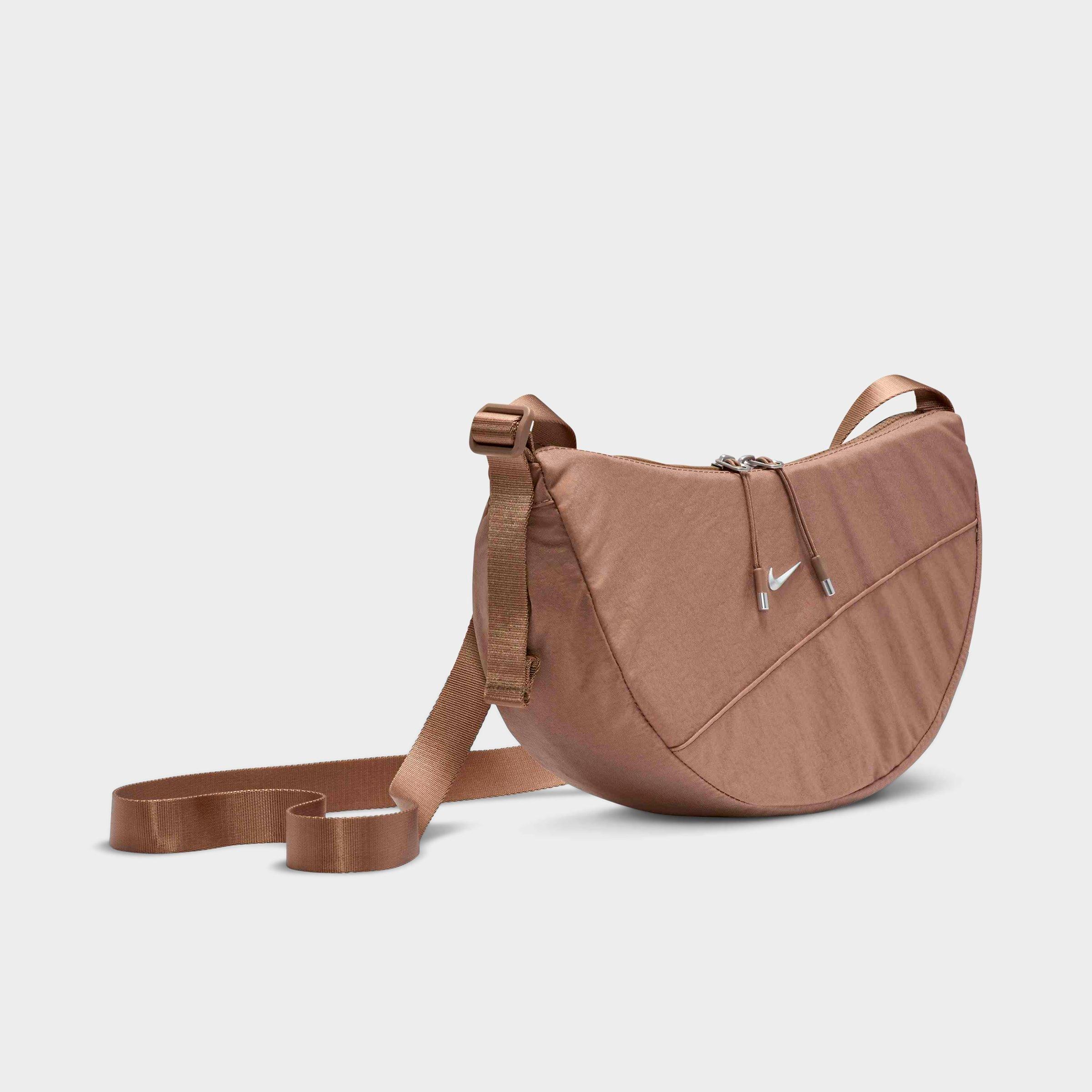 Nike Aura Crossbody Bag (4L) in Brown/Mink Brown Size NOSIZ 100% Nylon
