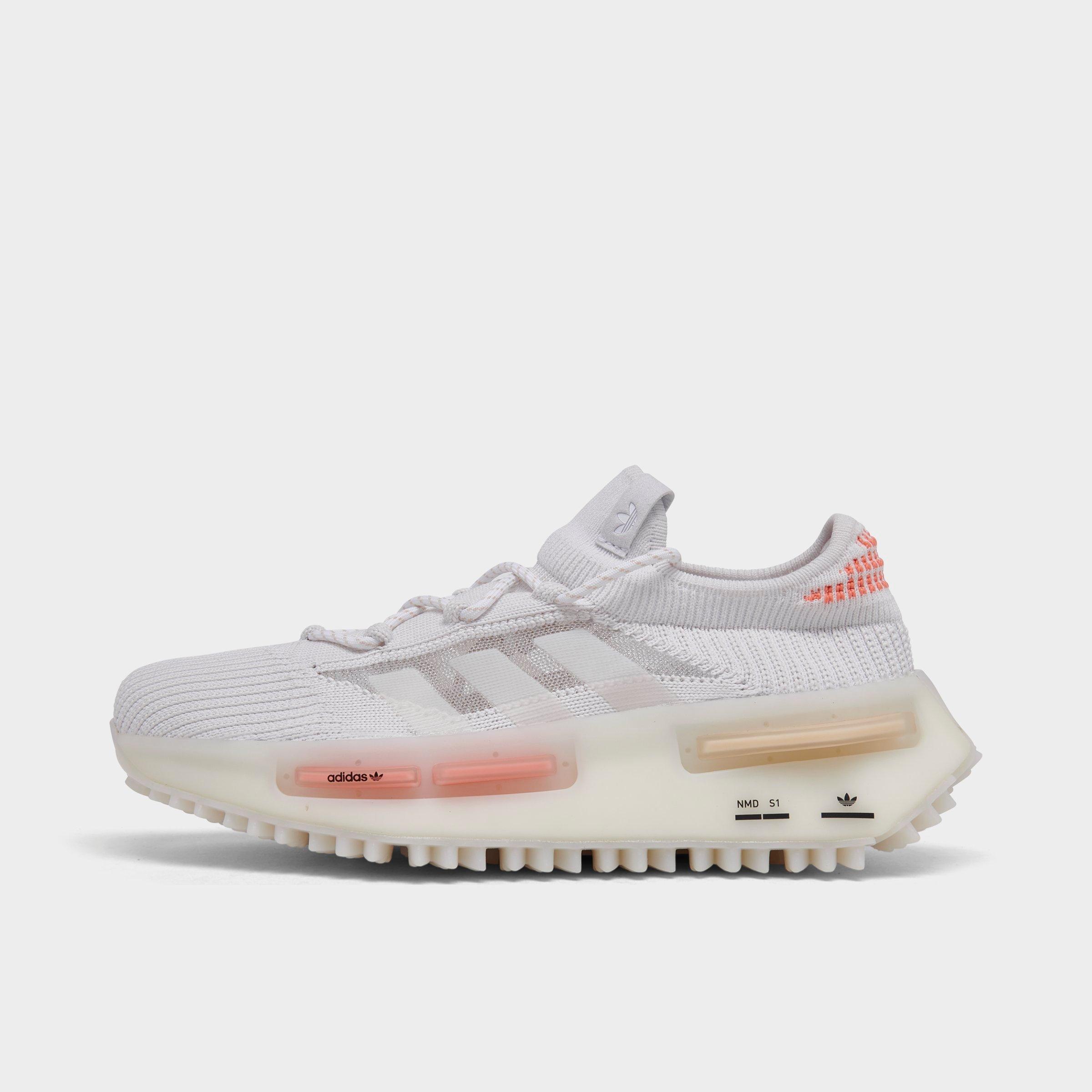 Adidas Originals Womens Nmd S1 In White/tan/pink | ModeSens