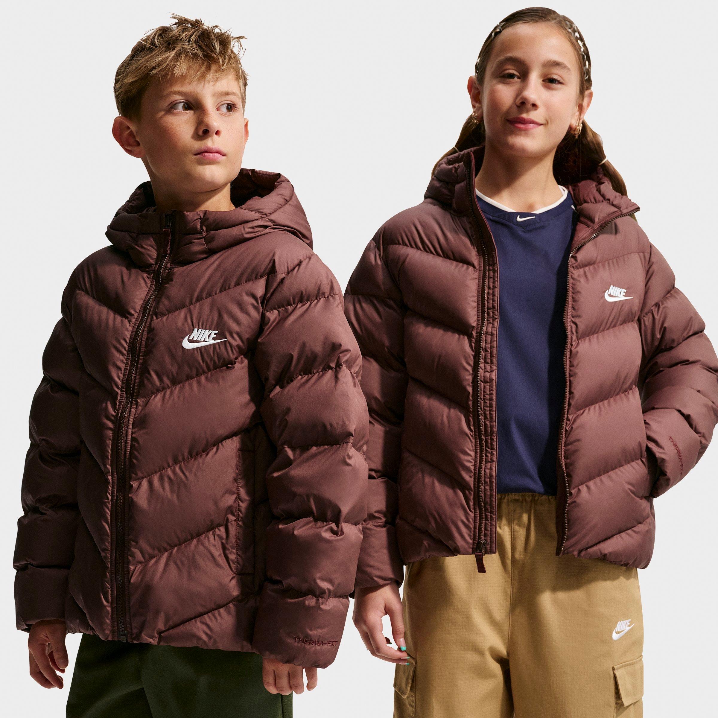 Nike Big Kids Sportswear All Day Play Therma-FIT Loose-Fit Puffer Jacket