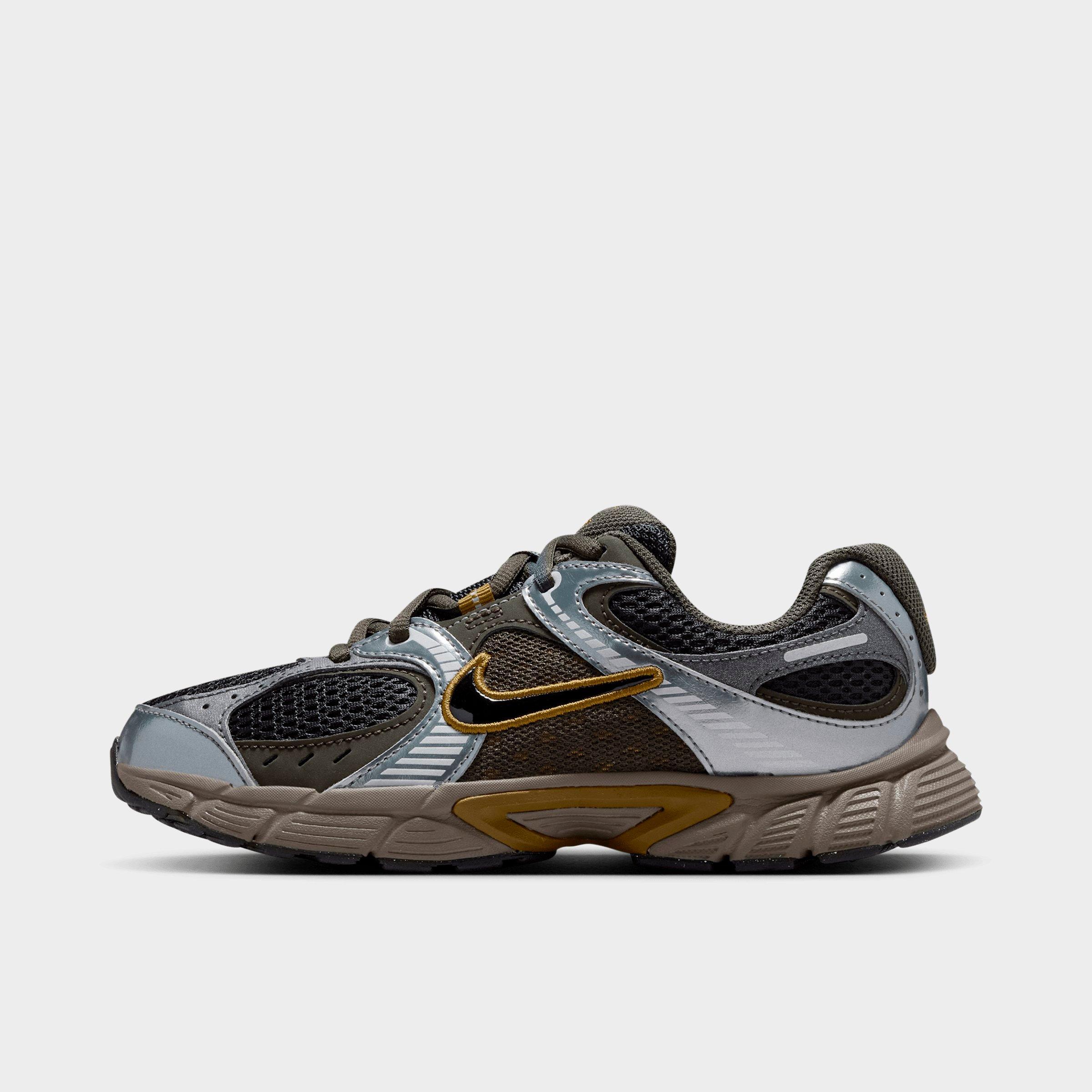 Nike Big Kids V5 RNR Casual Shoes in Olive Flak/Sequoia/Smoke Grey Size: 5.5