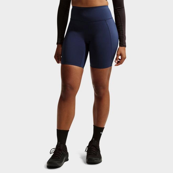 Women's Nike Universa High-Waisted 8" Biker Shorts (With No Front Seam)