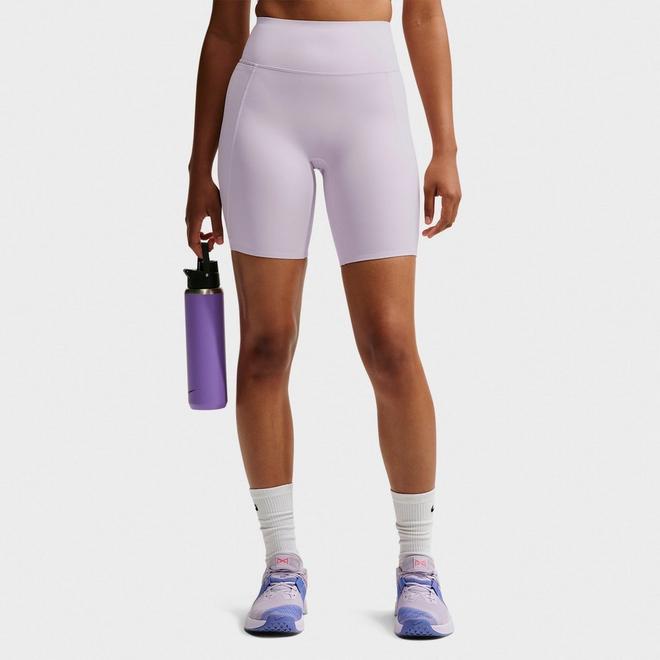 Women's Nike Universa High-Waisted 8" Biker Shorts (With No Front Seam)