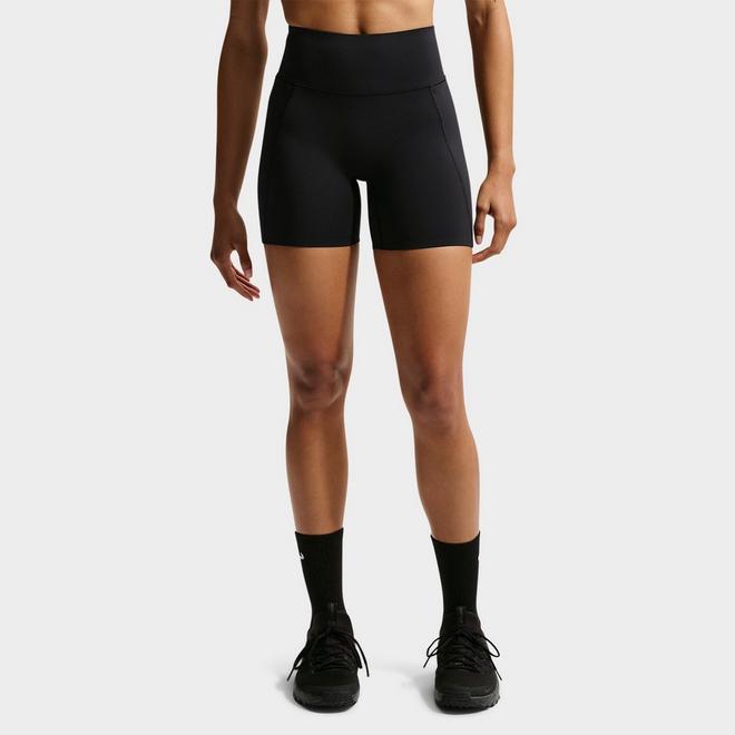 Women's Nike Universa High-Waisted 5" Biker Shorts (With No Front Seam)