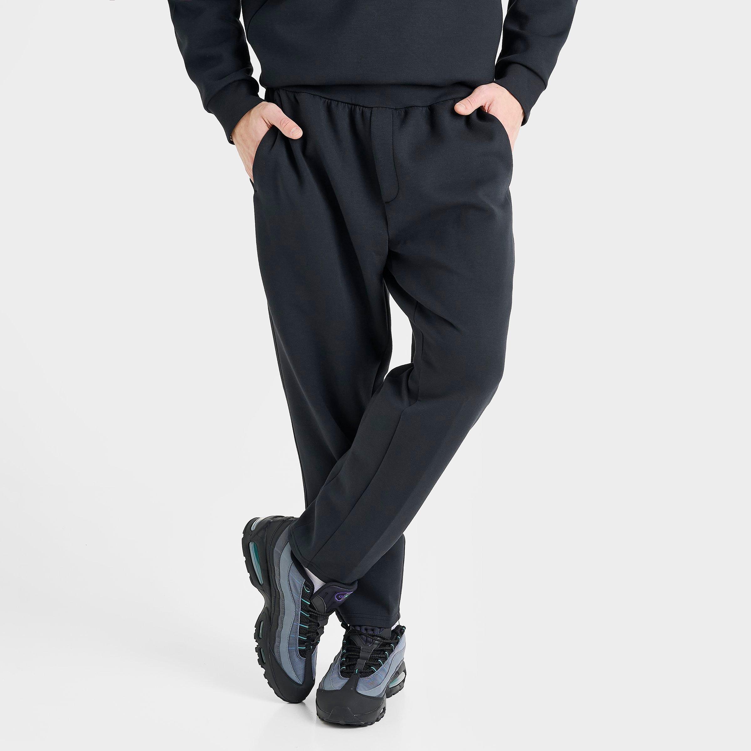 Nike Men's 24.7 ImpossiblySoft Dri-FIT Pants in Black/Dark Smoke Grey Size: Small