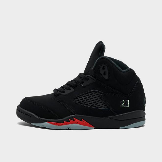 Little Kids' Air Jordan Retro 5 Basketball Shoes