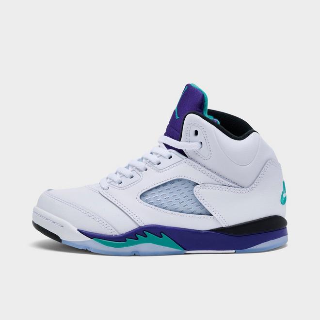 Little Kids' Air Jordan Retro 5 Basketball Shoes | Finish Line