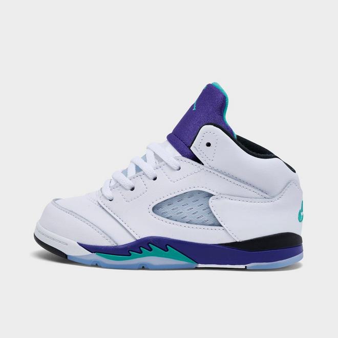 Kids' Toddler Air Jordan Retro 5 Basketball Shoes | Finish Line