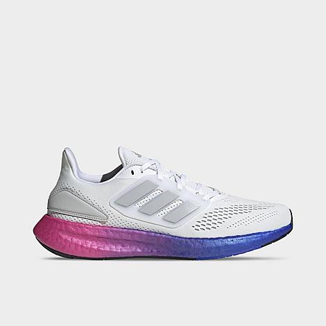Adidas Originals Adidas Men's Pureboost 22 Running Shoes In Ftwr White/grey/lucid Blue