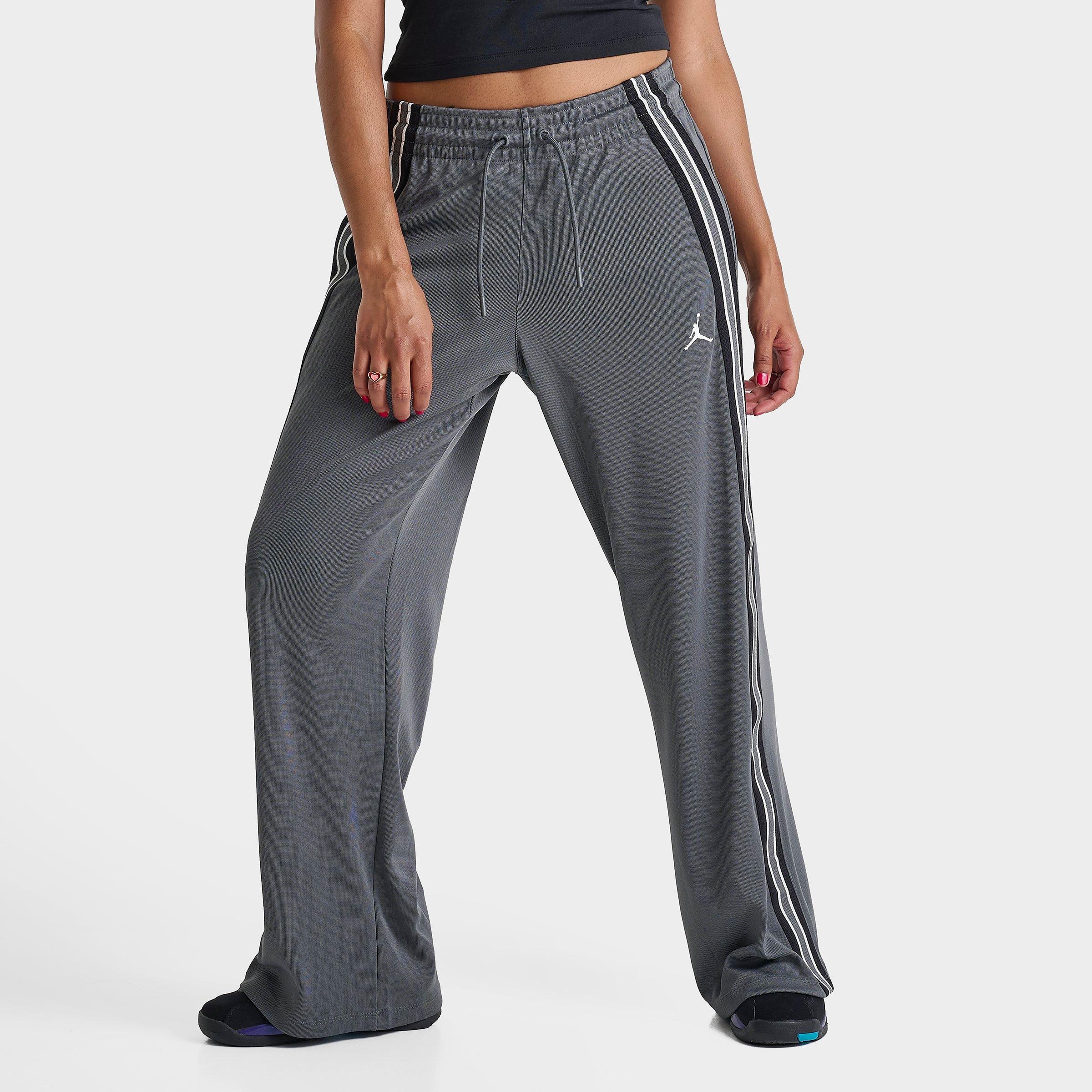 Jordan Women's Brooklyn Tracksuit Pants in Iron Grey/Black/Sail Size: XS