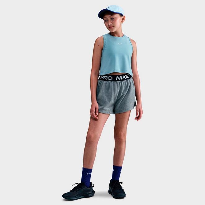 Girls' Big Kids' Nike Pro Fleece Dri-FIT Shorts