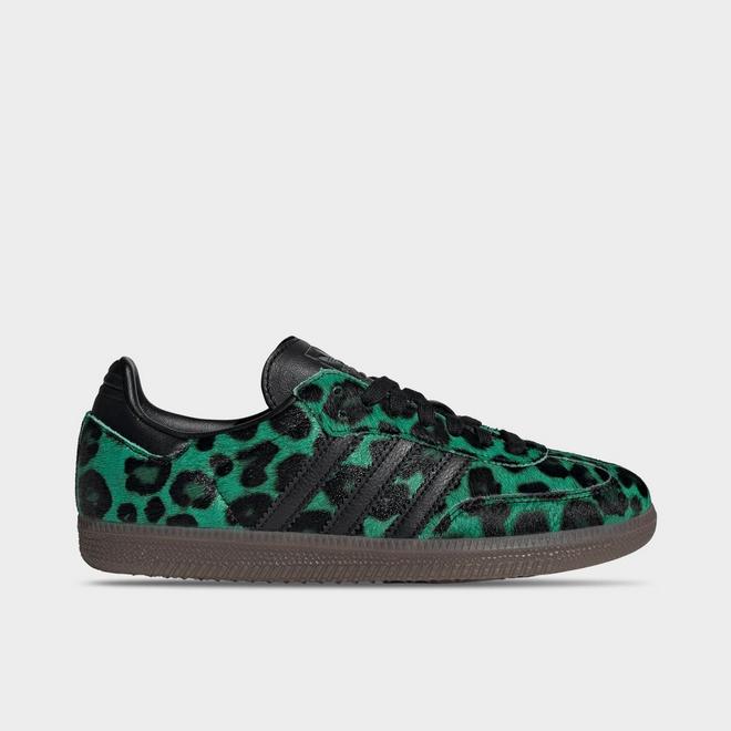 Women's adidas Originals Samba OG Tonal Leopard Print Casual Shoes