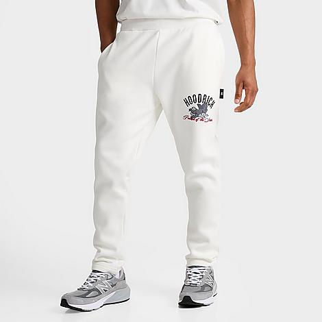 Shop Hoodrich Men's Og Empire Jogger Pants In White/black/lychee