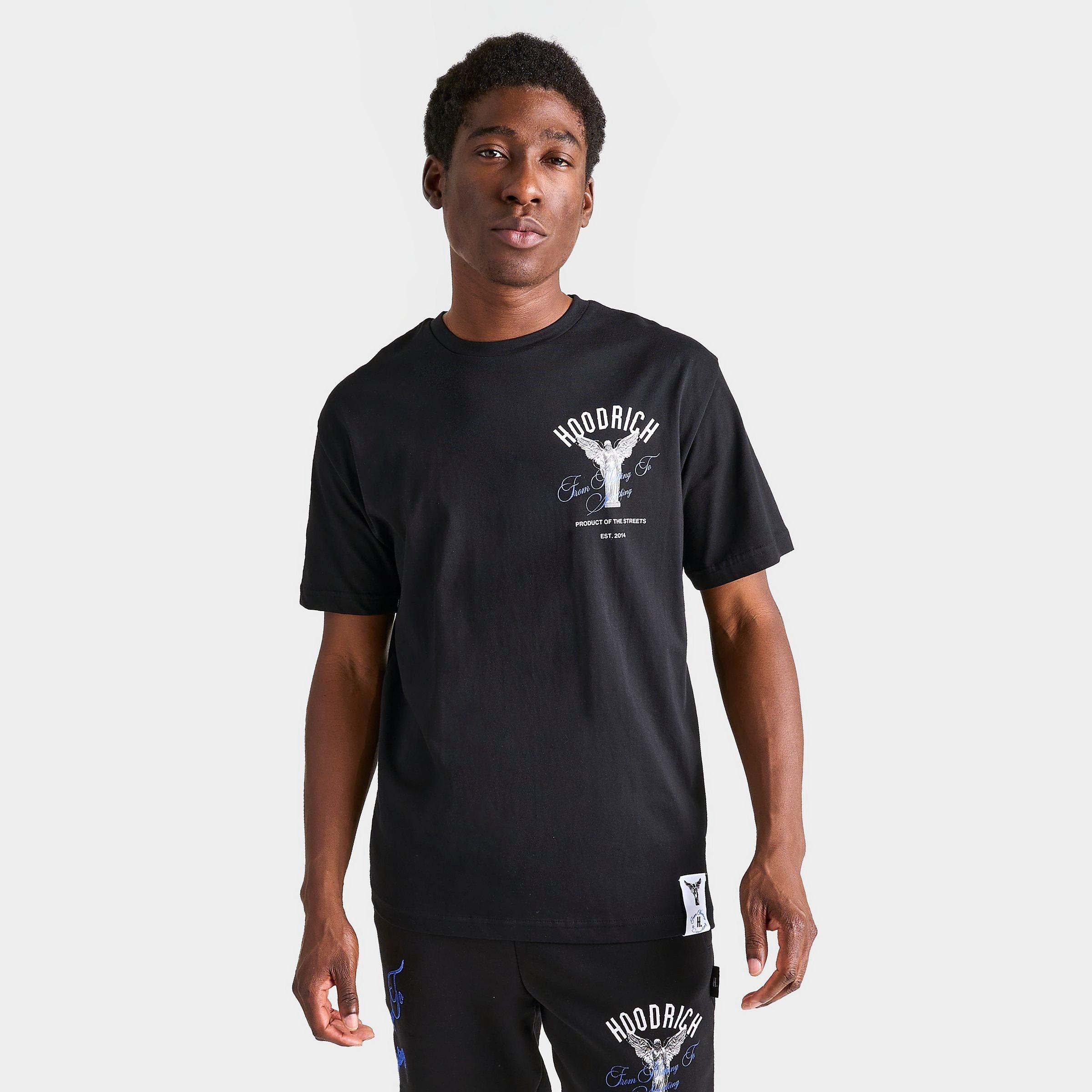 Hoodrich Men's Og Vital T-shirt In Black/white/blue