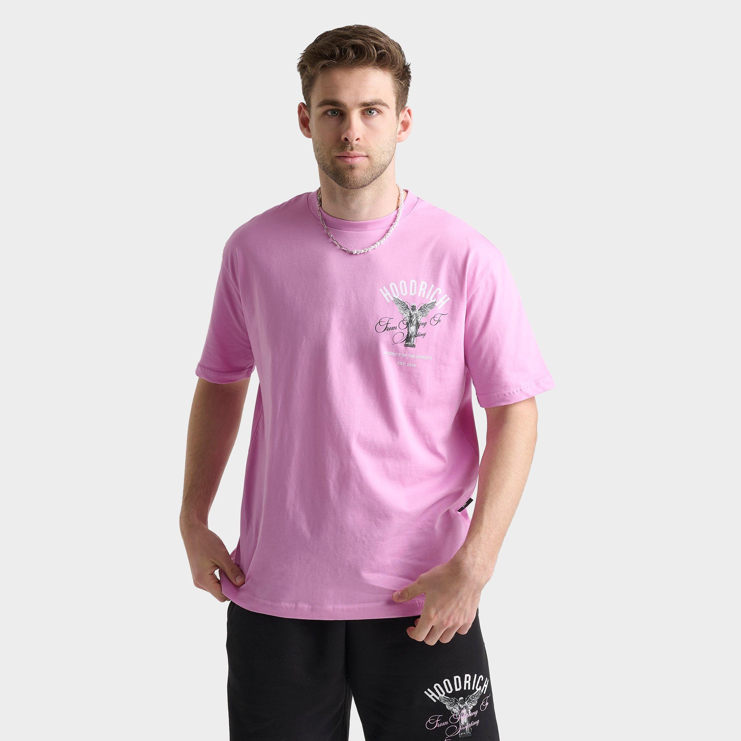 Shop Hoodrich Men's Og Vital T-shirt In Pastel Lavender/white/black