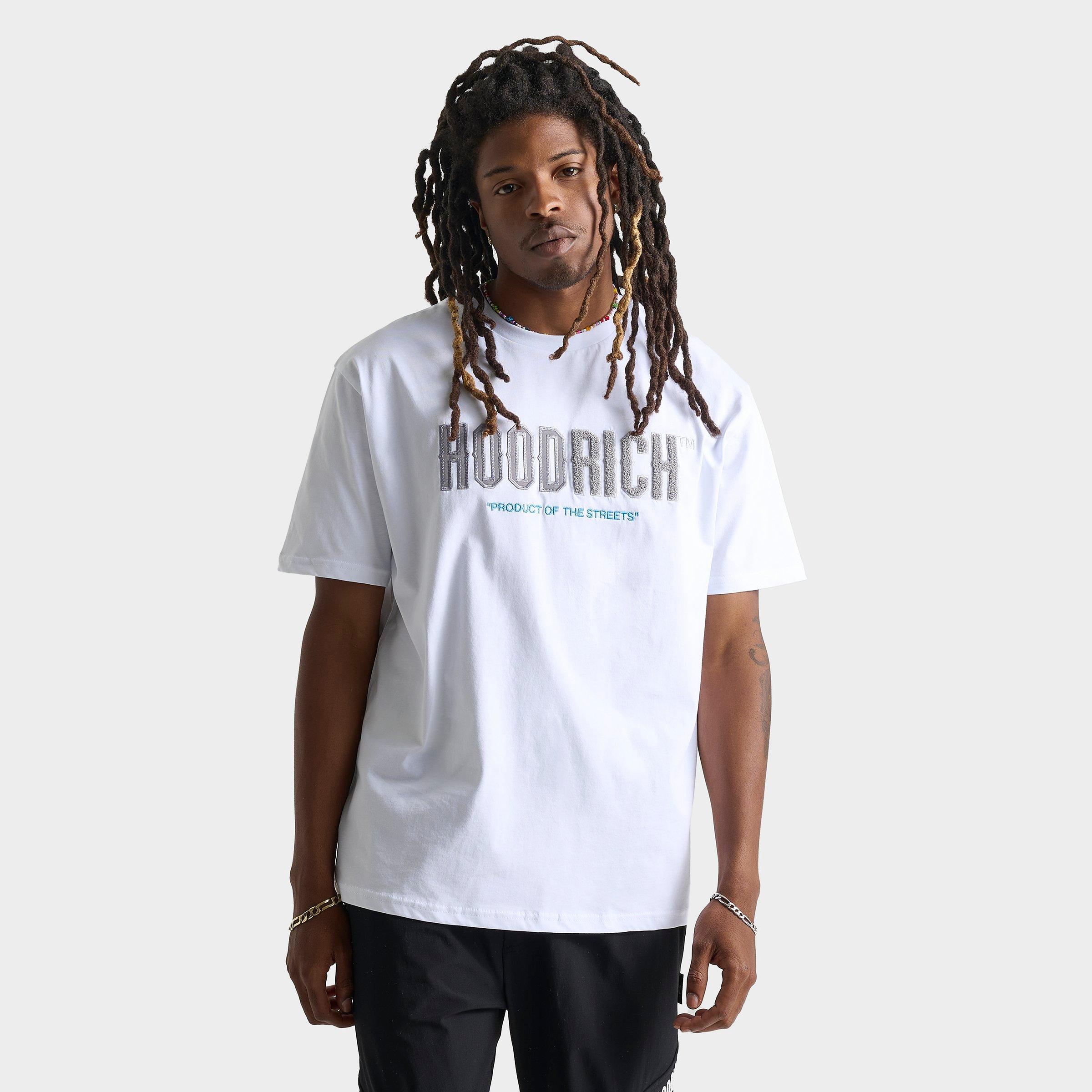 Shop Hoodrich Men's Og Fade T-shirt In White/weathervane/harbor Mist/blue