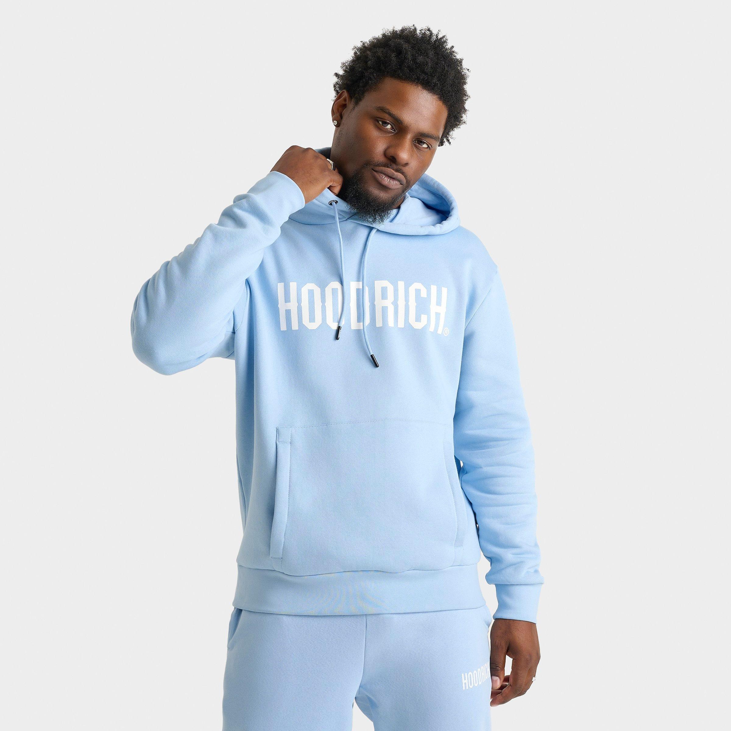 Hoodrich Men's OG Core Pullover Hoodie in Blue/Clear Sky Size Medium Cotton/Polyester/Fleece