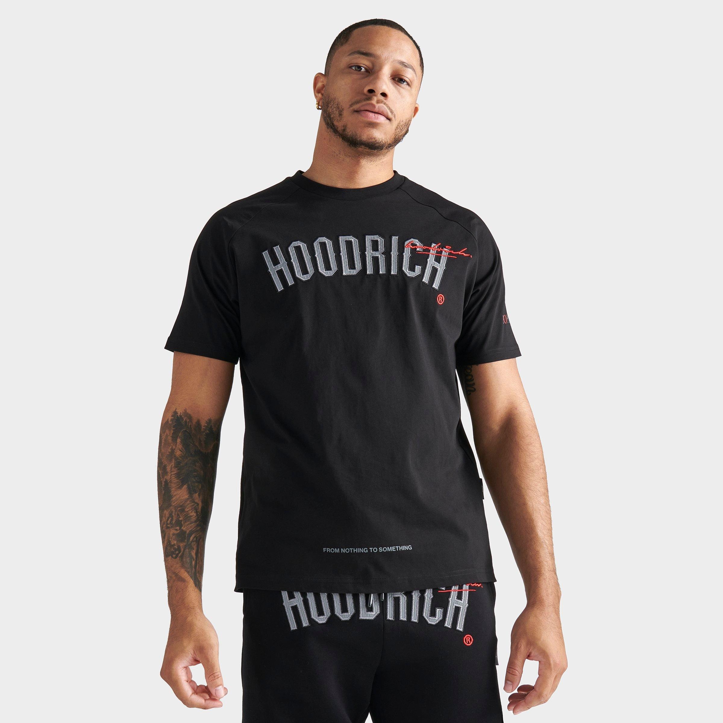 Hoodrich Men's Og Heat T-shirt In Black/reflective/mars Red