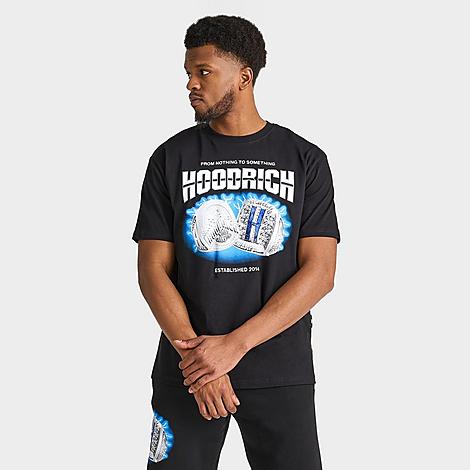 Shop Hoodrich Men's Championship T-shirt In Black/white/deja Blue