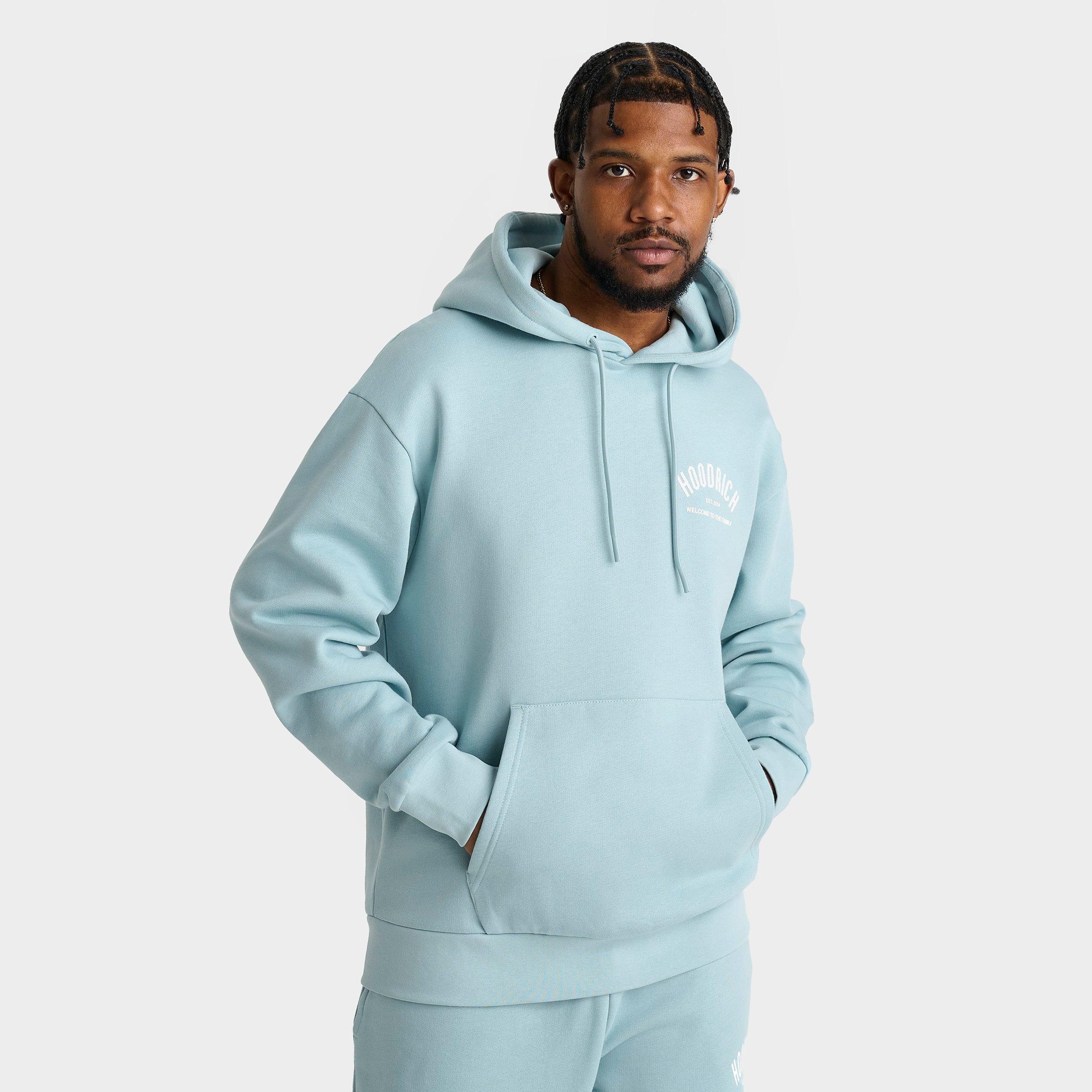 Hoodrich Men's Volcano Hoodie in Sterling Blue Size: Small