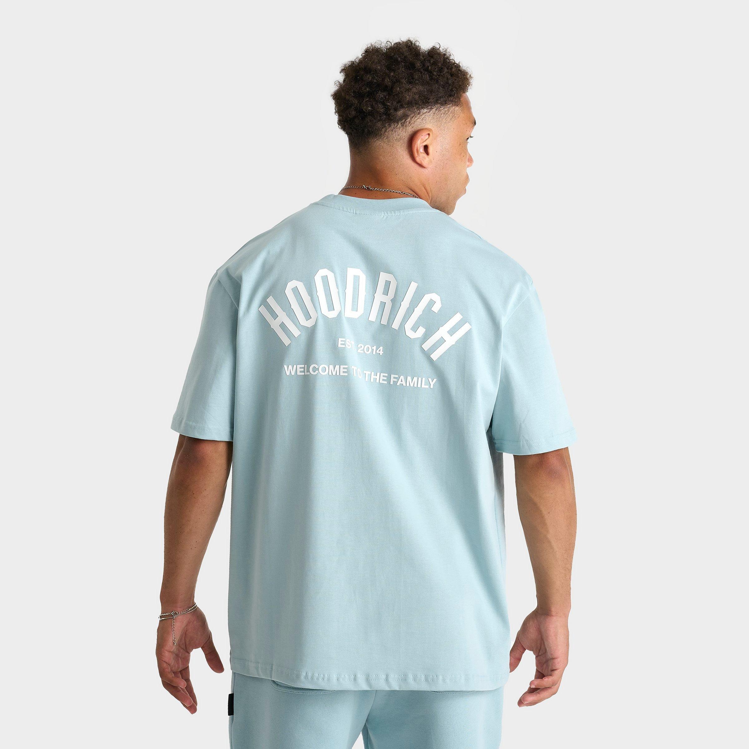 Hoodrich Men's Volcano T-Shirt in Sterling Blue Size: Small