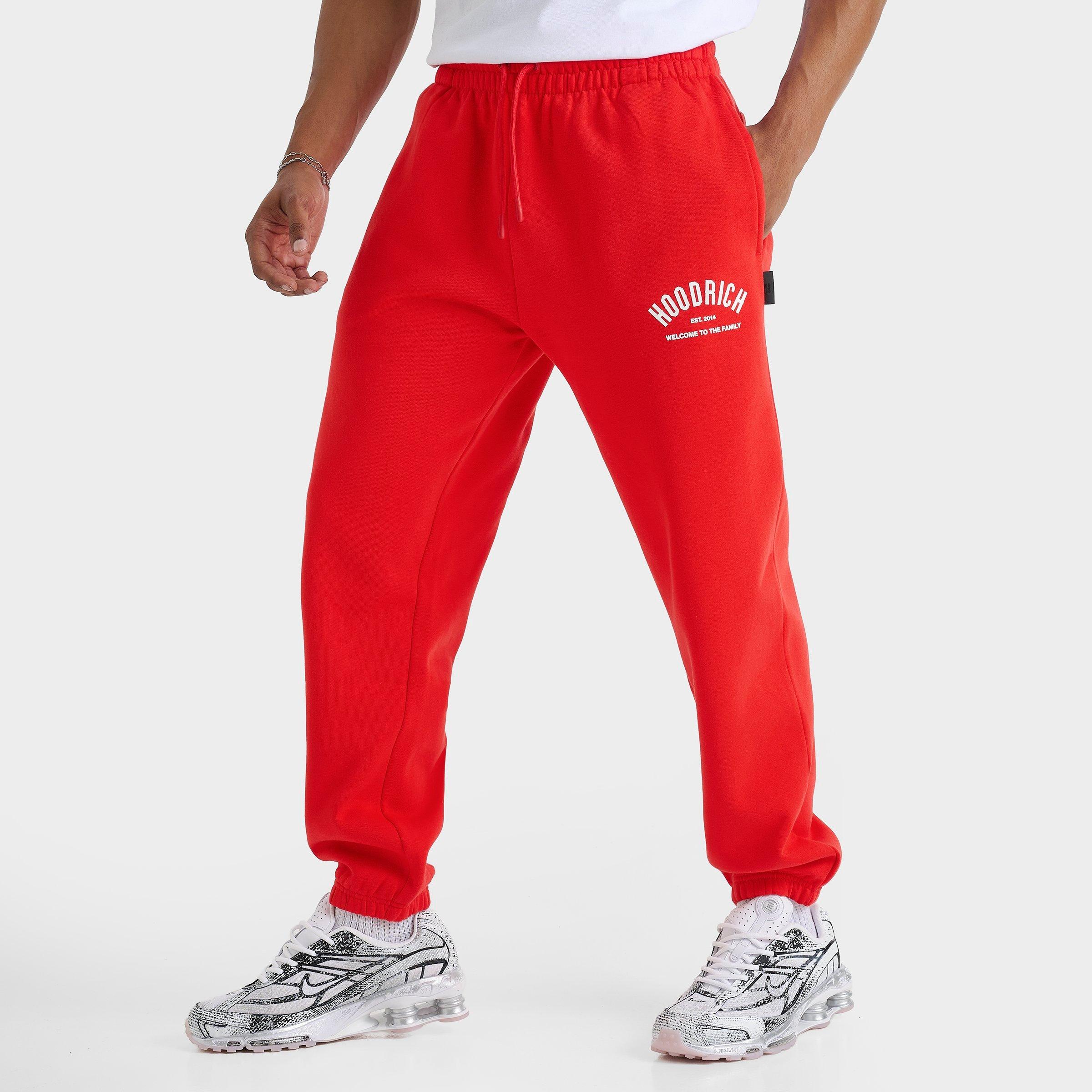 Hoodrich Men's Volcano Jogger Pants In Red