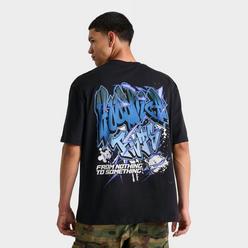 HOODHOOD ♥ FAKE Graphic Overfit T-shirt /追跡付 MUSINSA公式 | HOODHOOD FAKE Graphic Overfit Short Sleeve T