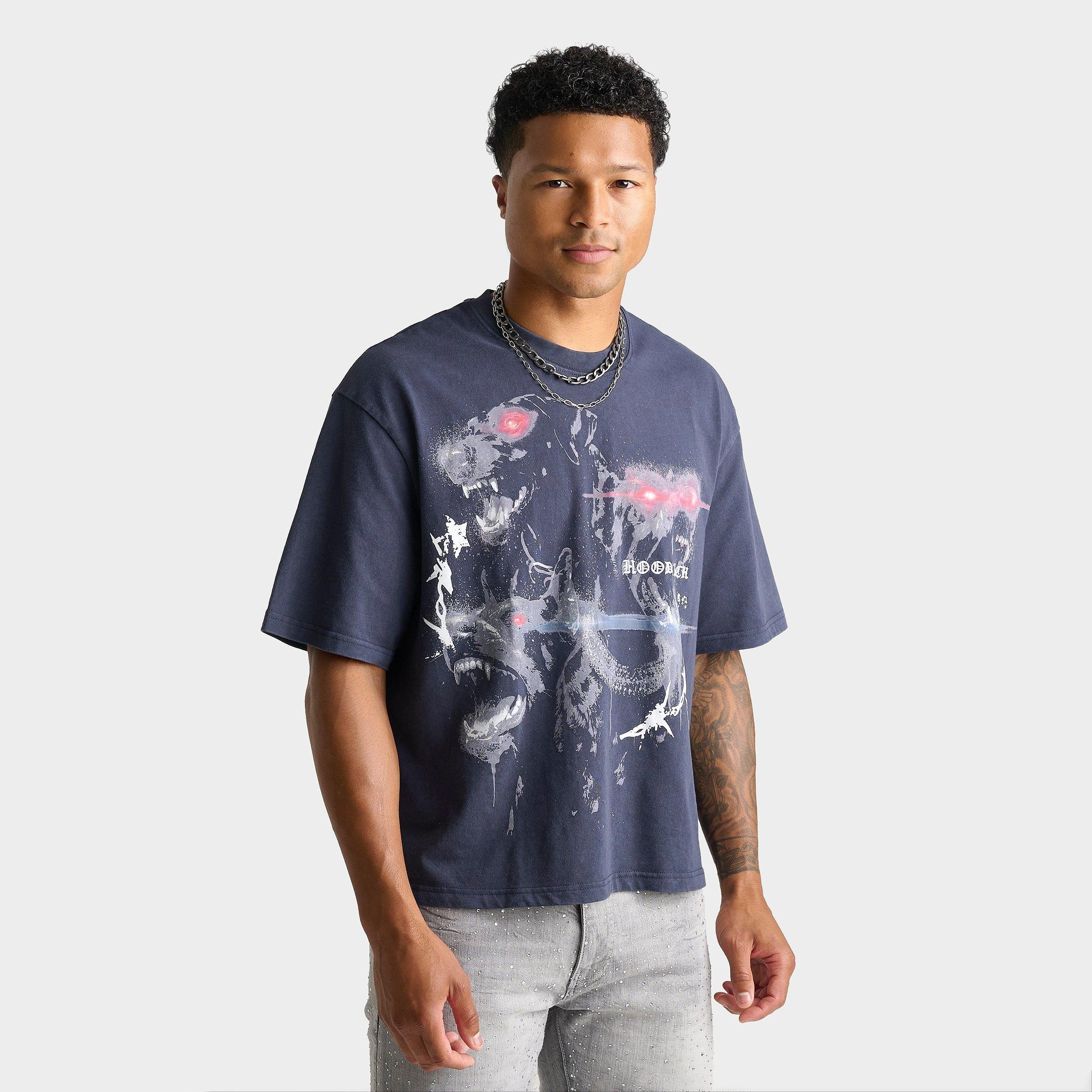 Hoodrich Men's Claw V2 Cropped Graphic T-Shirt