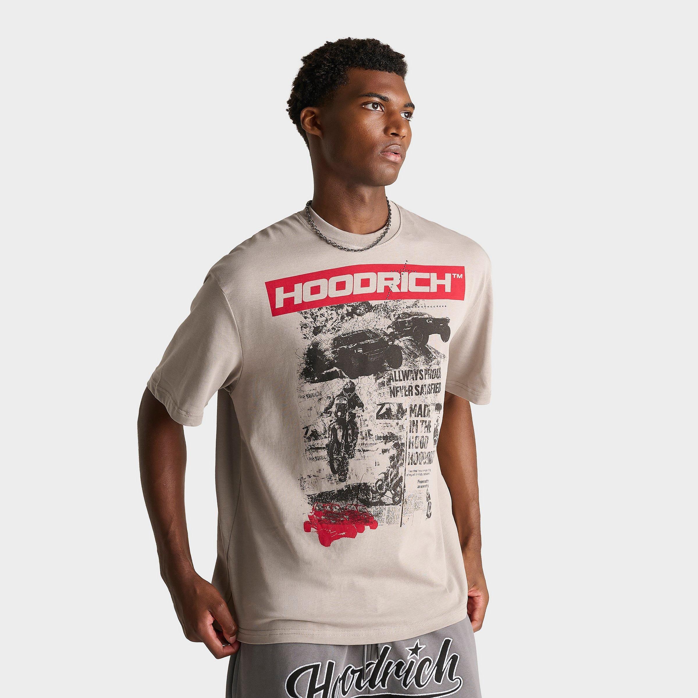 Hoodrich Men's Rally T-Shirt in Crushed Rock Size: XL