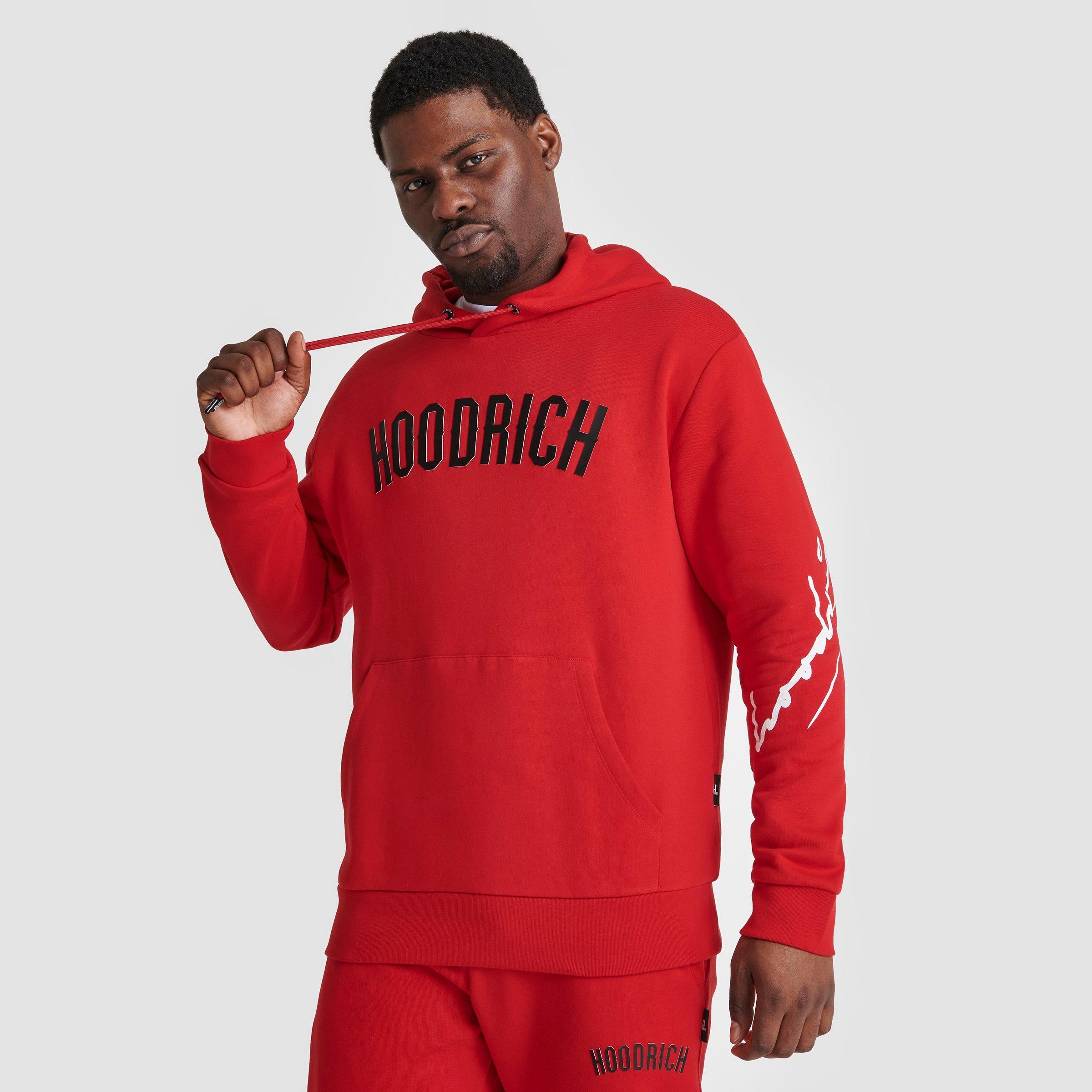 Hoodrich Men s Og Tycoon Hoodie In Red black white ModeSens