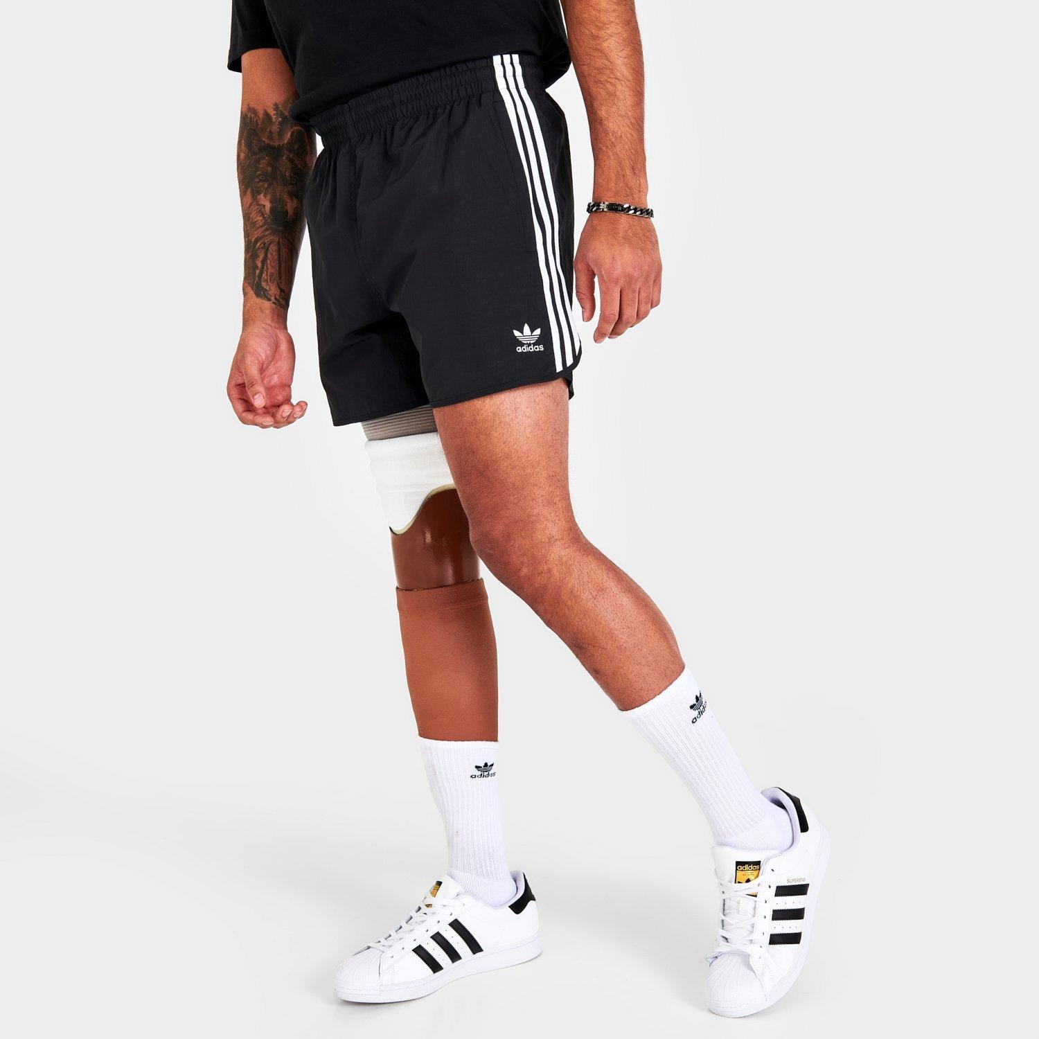 motivo Perú Zapatos antideslizantes Adidas Originals Adidas Men's Og Classic Drawstring 3-stripes Sprinter  Shorts In Black | ModeSens