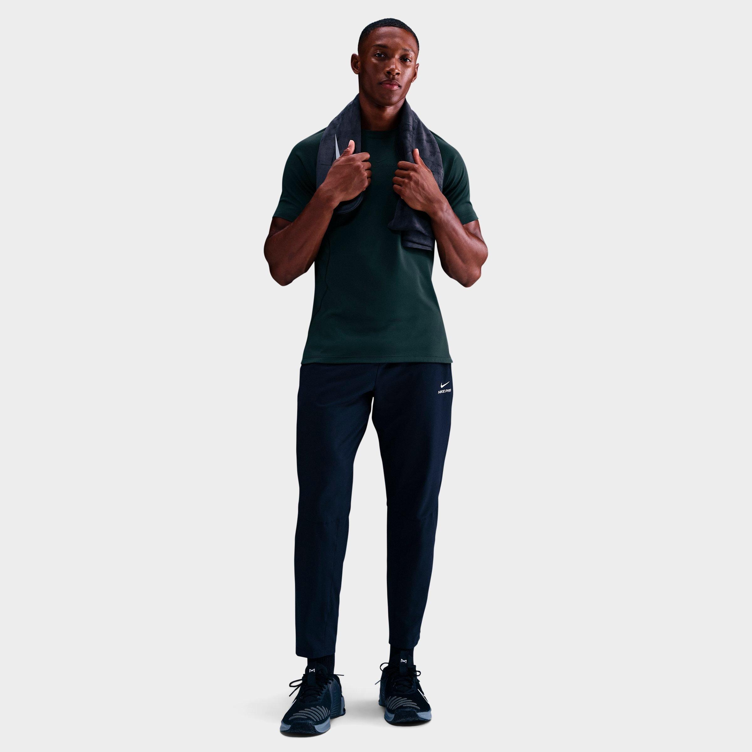 Nike Men's Pro Dri-fit Short-sleeve Training Top In Green