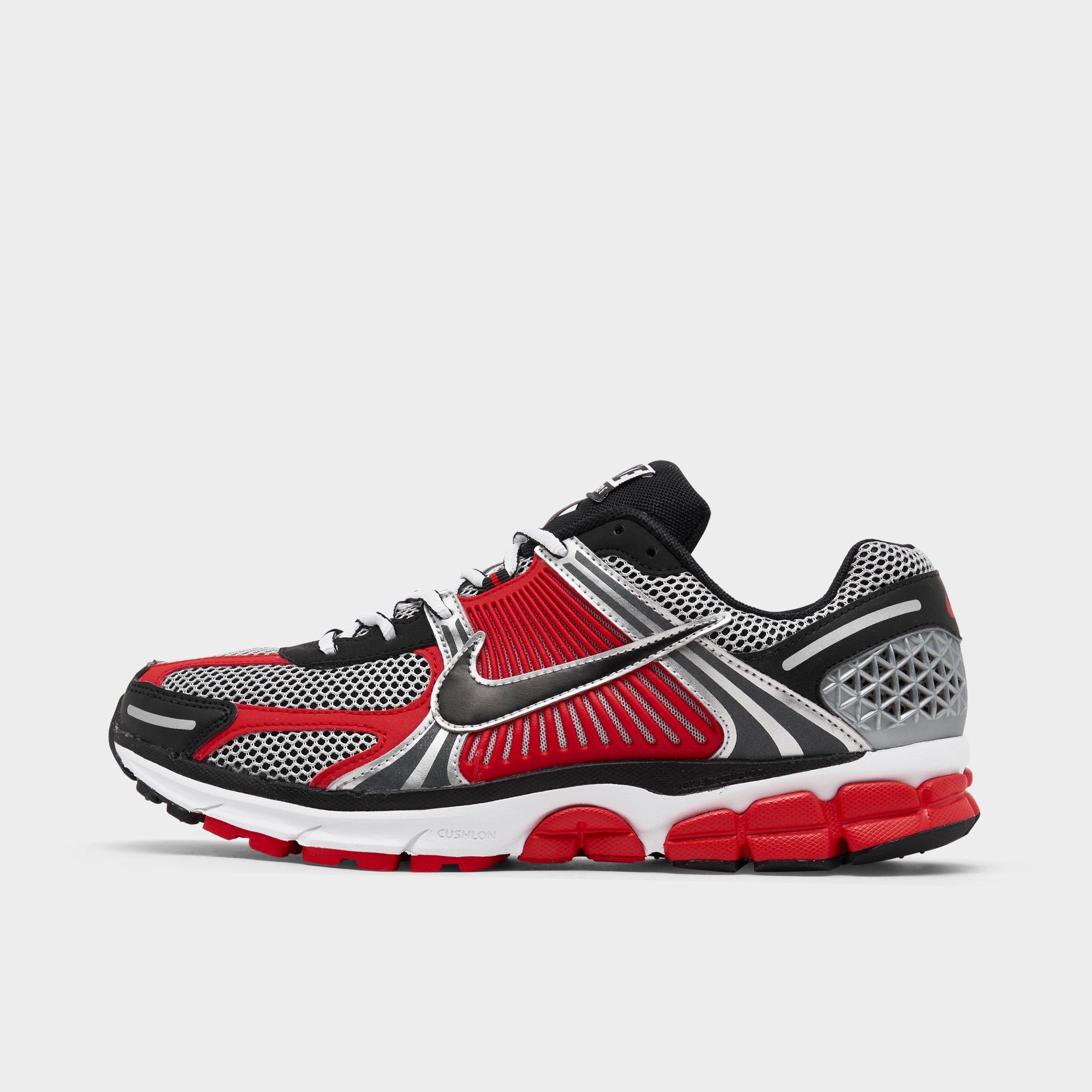 Nike Zoom Vomero 5 Sneaker In Metallic Silver/university Red/white/black