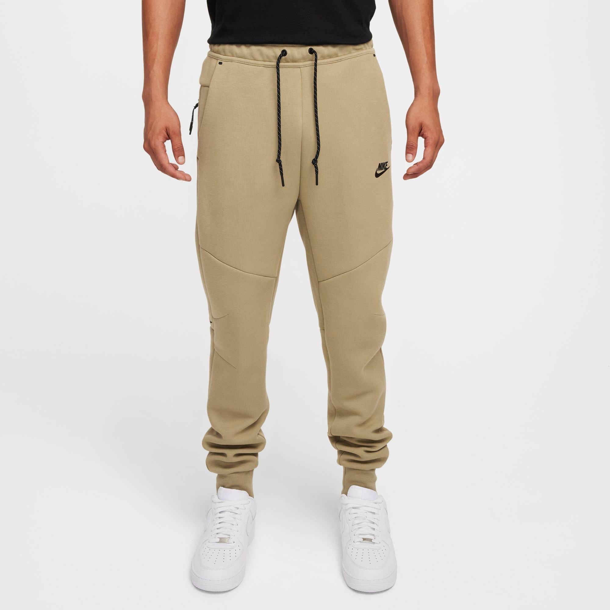 Nike Men's Tech Fleece Jogger Pants in Green/Neutral Olive Size XS Cotton/Polyester/Fleece