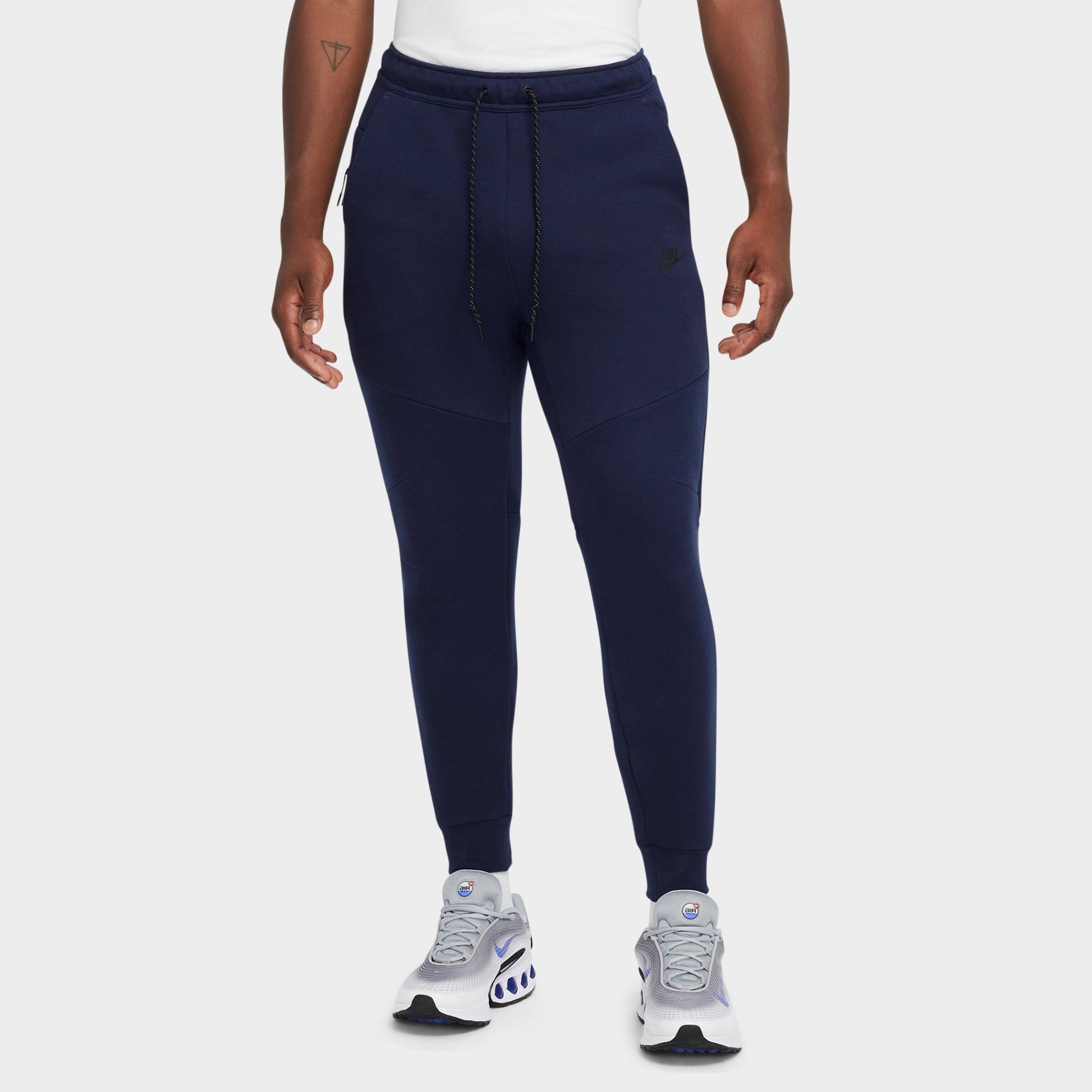 Nike Men's Tech Fleece Jogger Pants in Obsidian/Black Size: XS