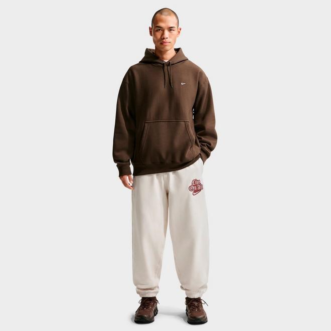 Men's Nike Solo Swoosh Fleece Pullover Hoodie