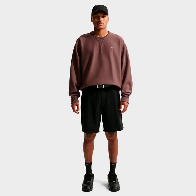 Men's Nike Solo Swoosh Fleece Crewneck Sweatshirt