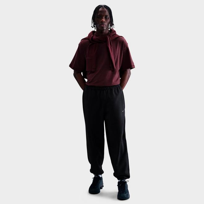 Men's Nike Solo Swoosh Cuffed Fleece Pants | Finish Line